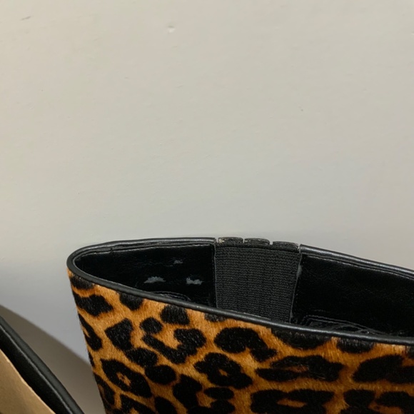 MICHAEL KORS Katerina Leopard Calf Hair Knee-High Stiletto Heels Boots 6.5 - Picture 12 of 16